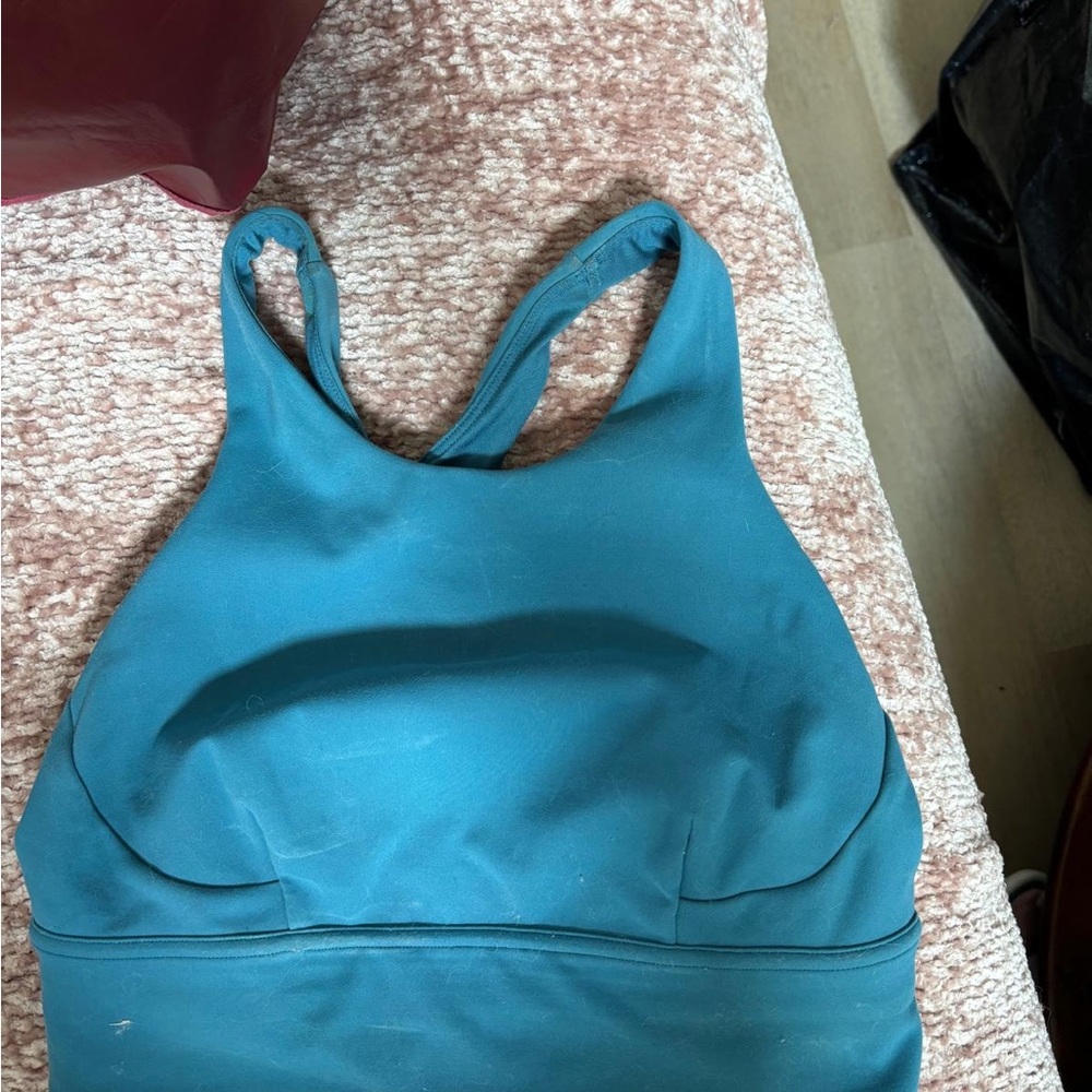 lululemon athletica Teal Sports Bra